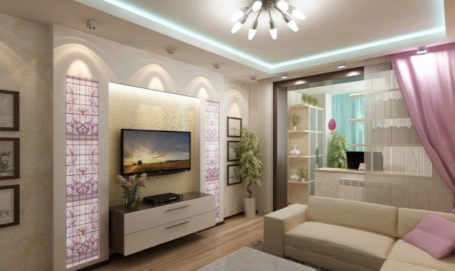 La télévision au mur