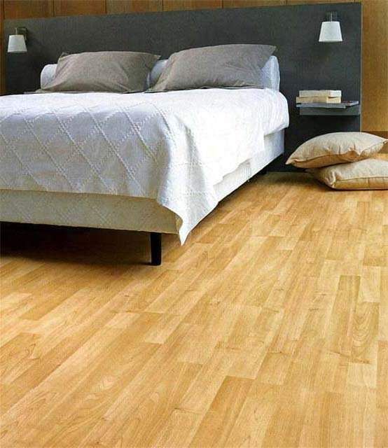 Linoléum dans l'appartement 