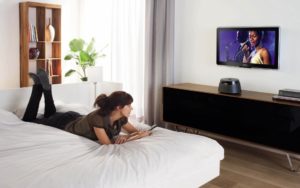 Hauteur d'installation TV dans la chambre