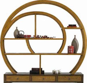 dessin d'une étagère inhabituelle