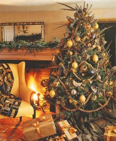 arbre de style campagnard