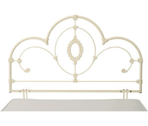 tête de lit en métal fini