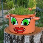 d'une vieille poêle