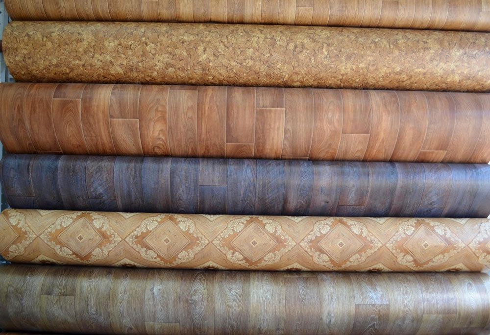 Linoléum dans le hall