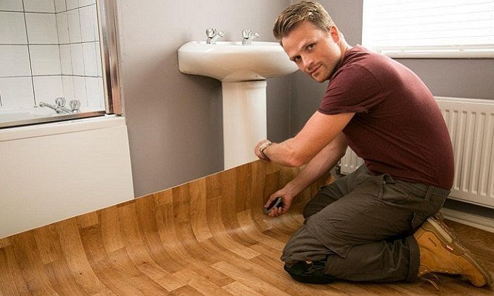 Coller du linoléum sur du linoléum