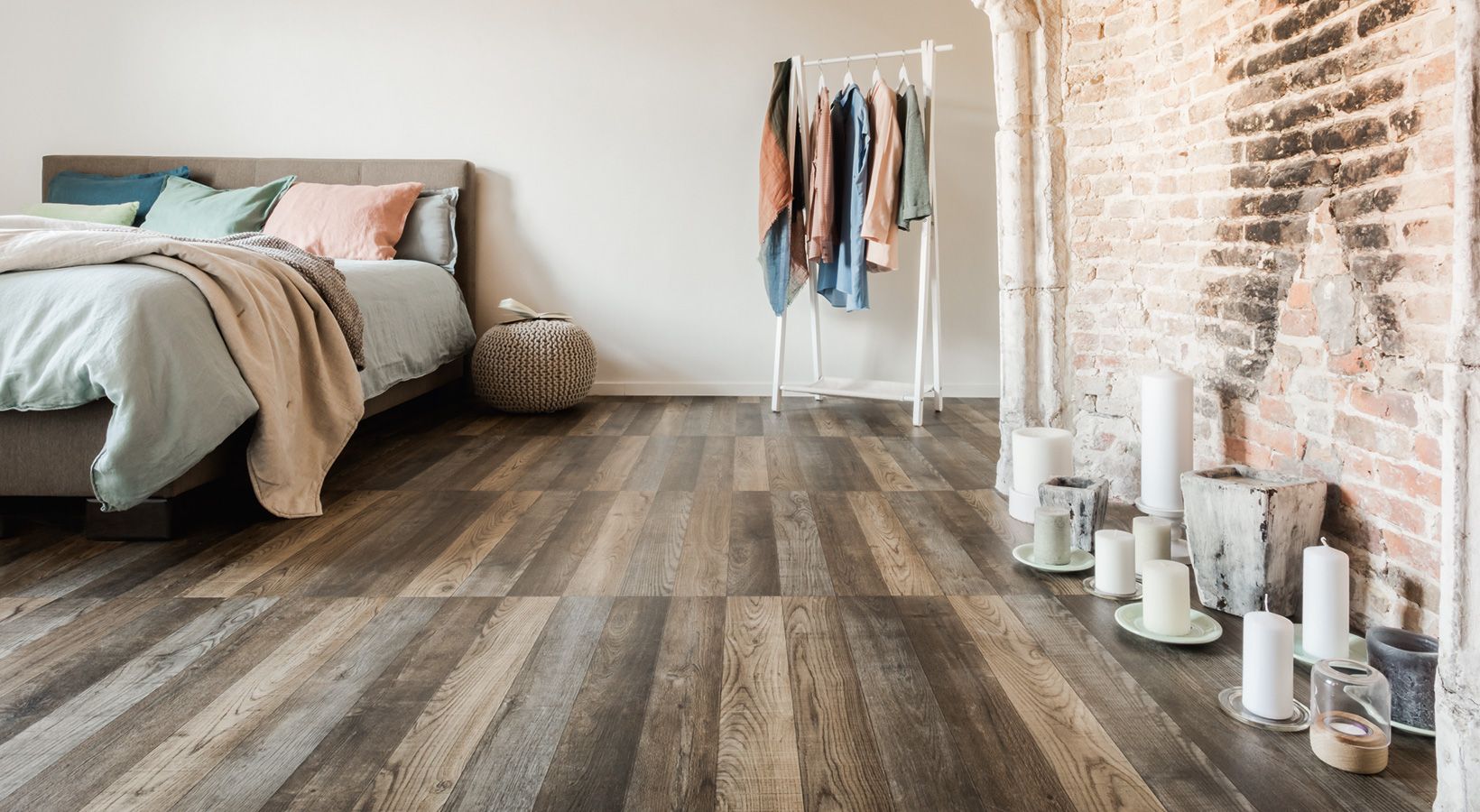 Linoléum dans la chambre