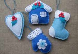 Du feutre au sapin de Noël