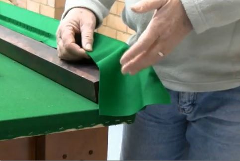 Rembourrage de table de billard
