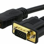 câble de l'ordinateur au téléviseur