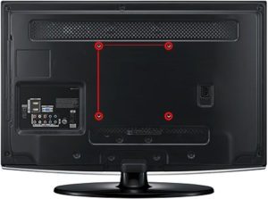 Taille du support TV VESA
