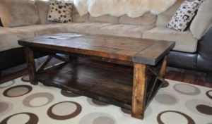 table basse faite maison