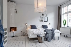 Chambre de style scandinave