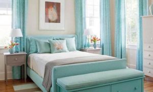 chambre turquoise