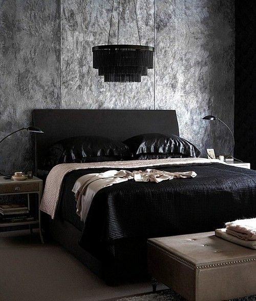chambre gothique moderne