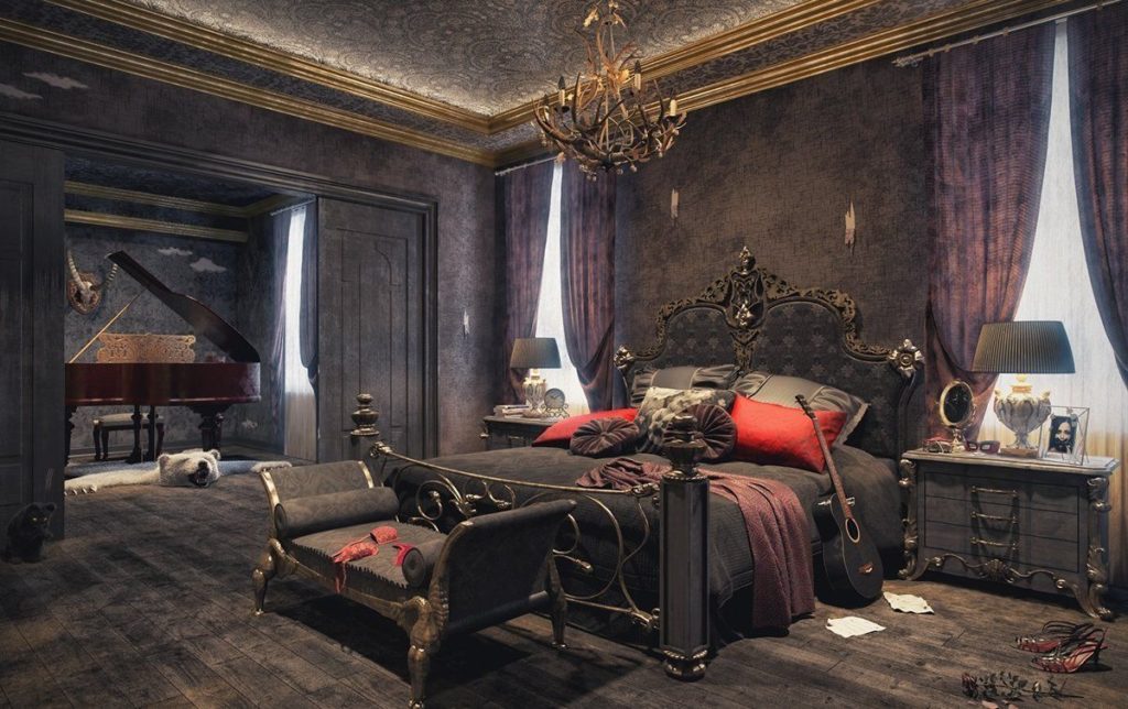 chambre gothique
