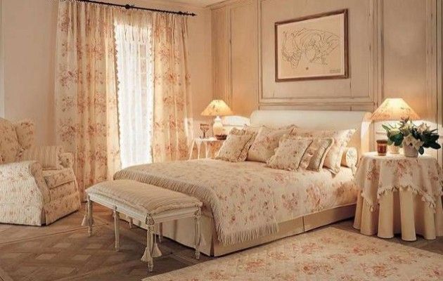 Chambre de style provençal