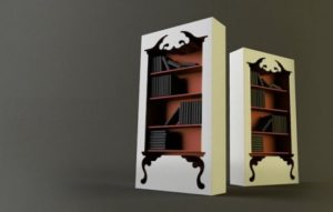 décoration d'étagère