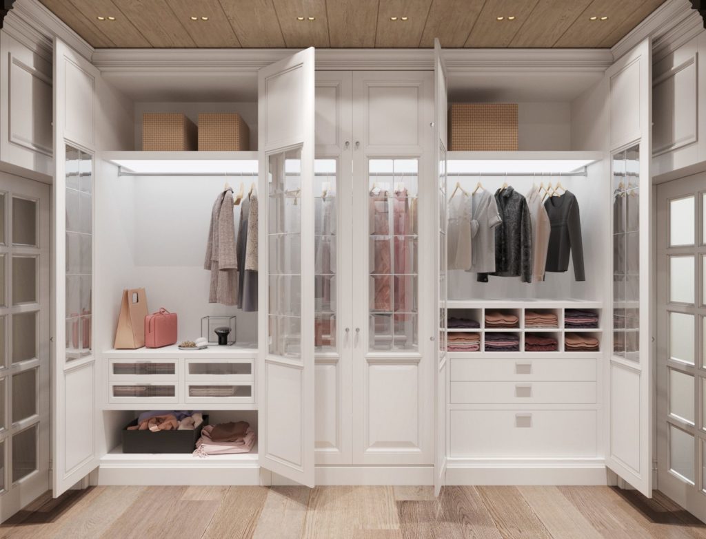 grande armoire intégrée