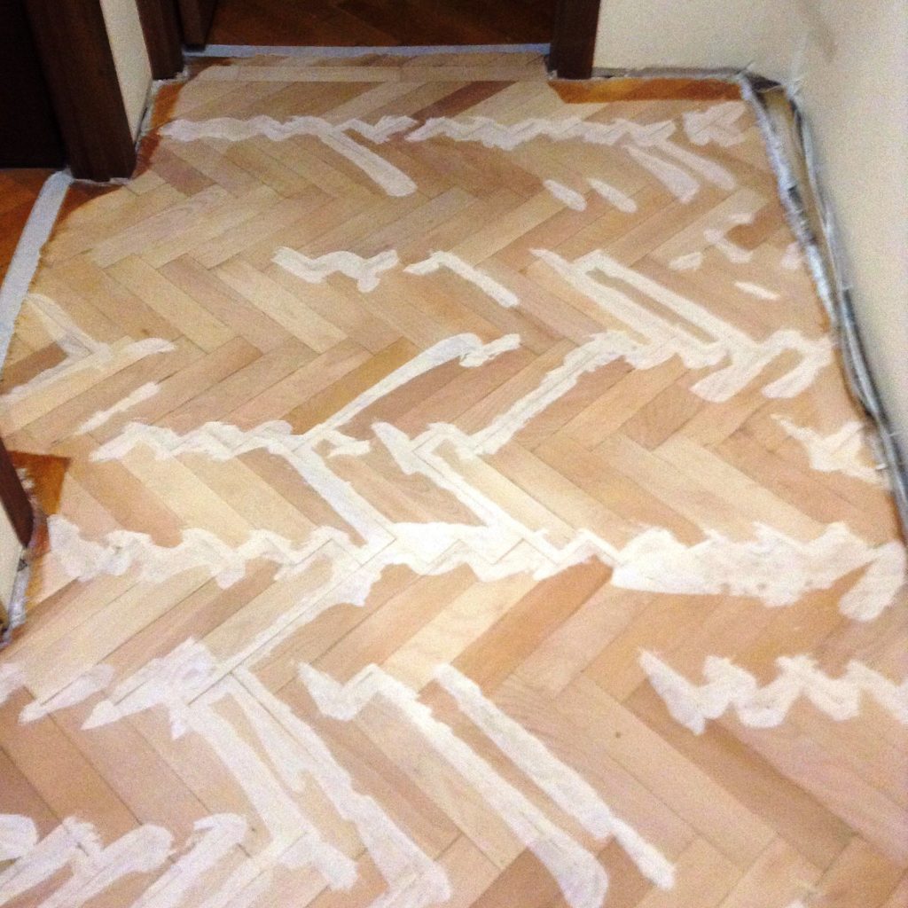 Blanchiment du parquet