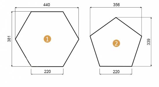 modèle pour le ballon