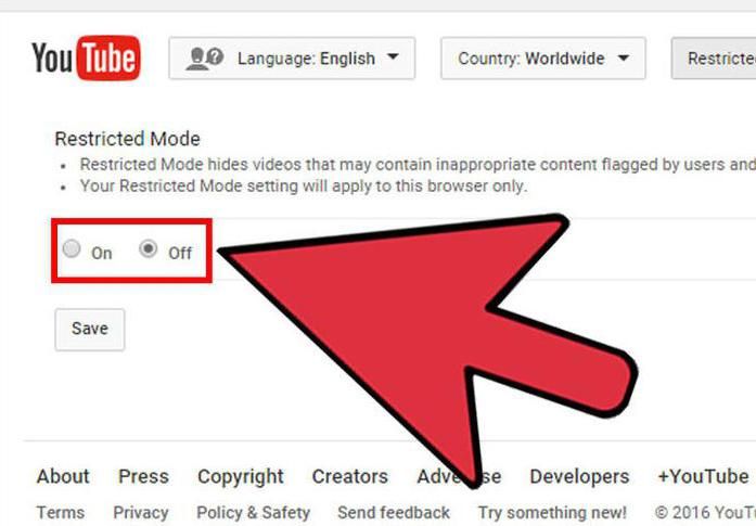 Bloquer YouTube à la télévision