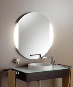 miroir au dessus de l'évier
