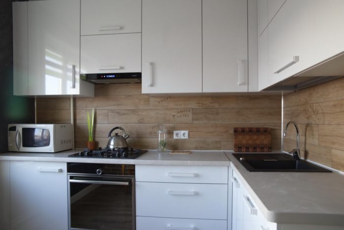 Tablier de cuisine en stratifié