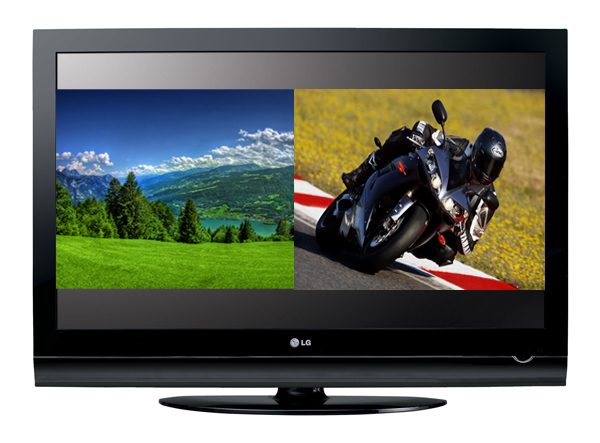 Possibilité de regarder deux chaînes simultanément.