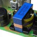 Alimentation du téléviseur.