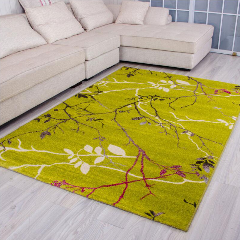 Les tapis BCF se distinguent par des couleurs vives.