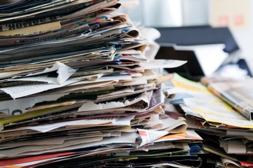 vieux journaux