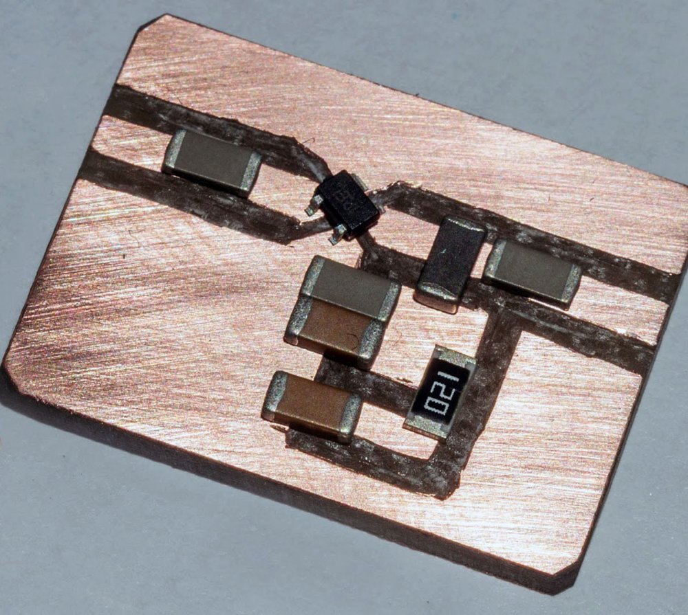 Amplificateur d'antenne prêt.