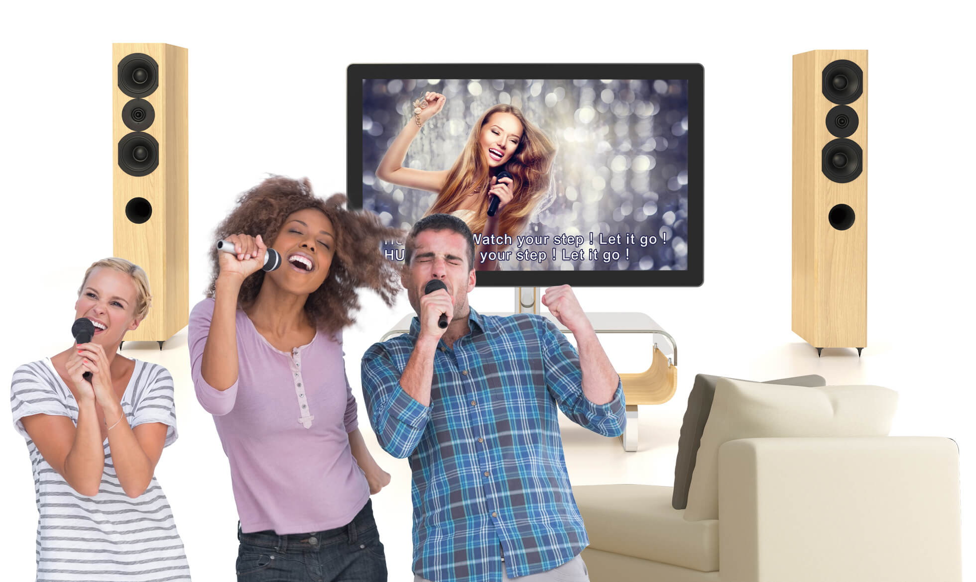 Comment connecter et utiliser un microphone pour le karaoké.