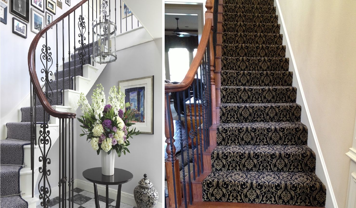 Possibilité de recouvrir les escaliers avec de la moquette.