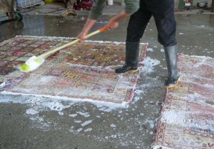 Comment laver un tapis