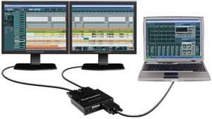 Comment basculer entre les moniteurs.