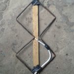 Antenne numérique faite maison pour la télévision.