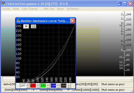Étalonnage du moniteur