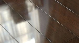 Finition laminée brillante