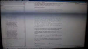 Raisons du scintillement du moniteur.