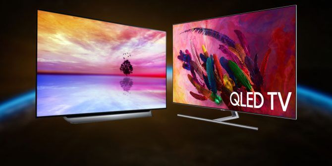 Téléviseurs OLED et QLED Samsung.