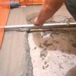 Chape de salle de bain pour carrelage 1