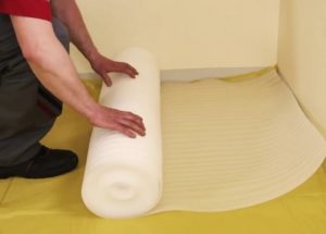 mousse de polyéthylène