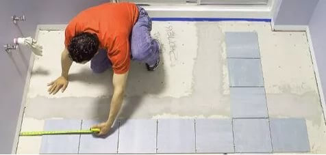 Calculer les carreaux de sol