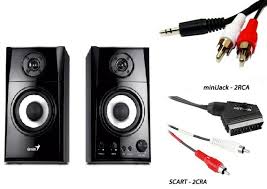 Fiches pour connecter des enceintes