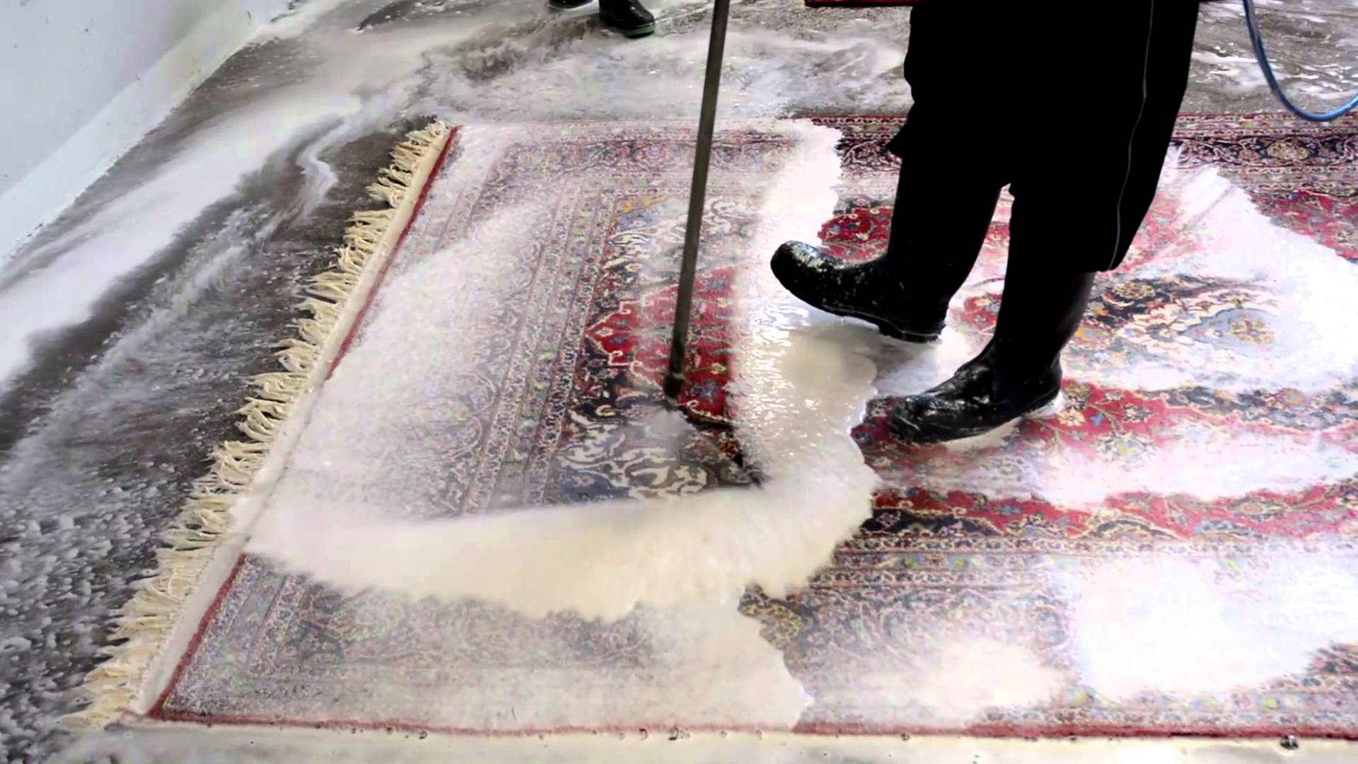 comment laver un tapis à la maison