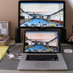 moniteur et ordinateur portable