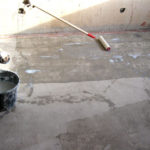 Préparation du sol pour le carrelage