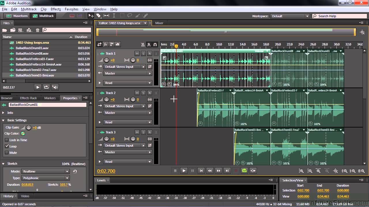 Application Adobe Audition.