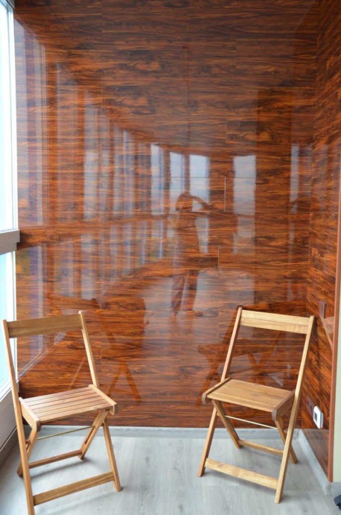 stratifié à lattes